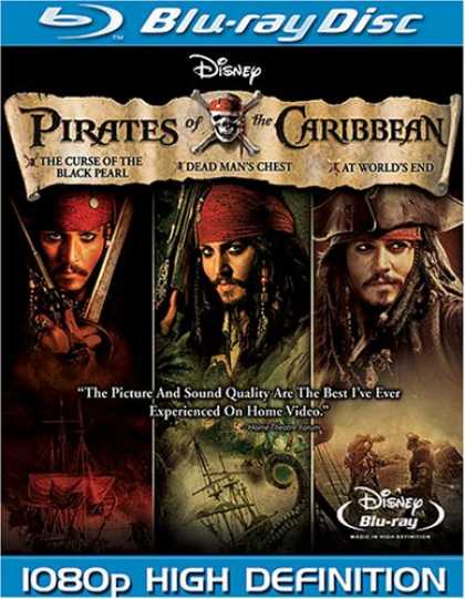 Bestselling Movies (2008) - Pirates of the Caribbean Trilogy [Blu-ray]