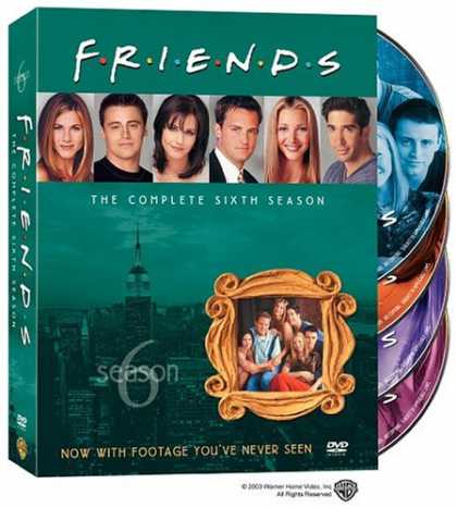 Bestselling Movies (2008) - Friends - The Complete Sixth Season by David Schwimmer