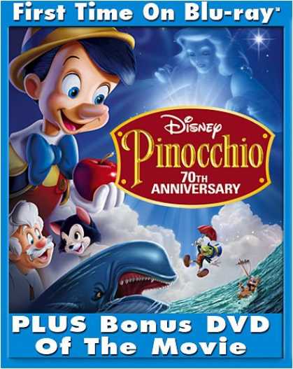 Bestselling Movies (2008) - Pinocchio (Platinum Edition + Standard DVD) [Blu-ray] by Ben Sharpsteen;Hamilton