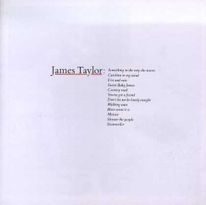 Bestselling Music (2006) - James Taylor: Greatest Hits by James Taylor