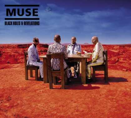 the album cover for Muse's Black Holes and Revelations