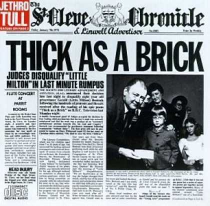 Bestselling Music (2006) - Thick As A Brick by Jethro Tull