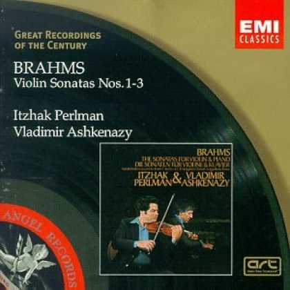 Bestselling Music (2007) - Great Recordings Of The Century - Brahms: Violin Sonatas nos 1 - 3 / Perlman, As