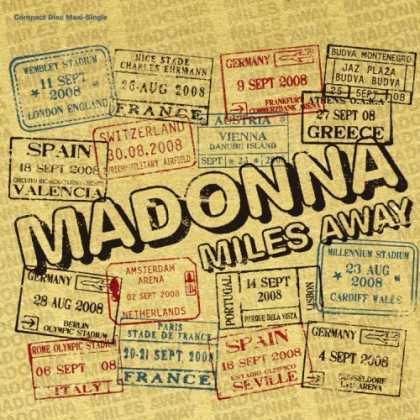 Bestselling Music (2008) - Miles Away (Remix Ep) by Madonna