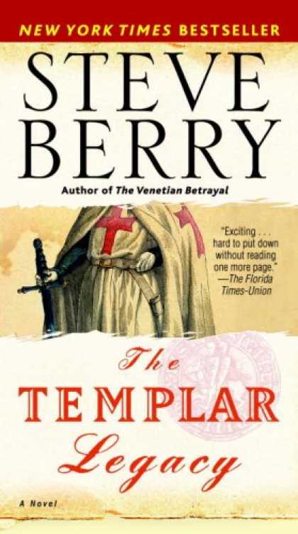 Bestselling Mystery/ Thriller (2008) - The Templar Legacy: A Novel by Steve Berry