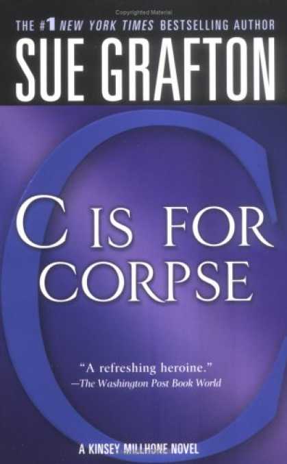 Bestselling Mystery/ Thriller (2008) - "C" is for Corpse (The Kinsey Millhone Alphabet Mysteries) by Sue Grafton