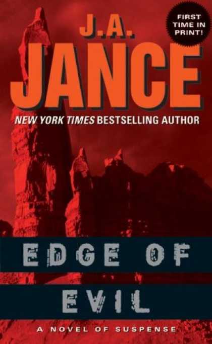 Bestselling Mystery/ Thriller (2008) - Edge of Evil by J. A. Jance