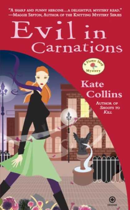 Bestselling Mystery/ Thriller (2008) - Evil in Carnations (Flower Shop Mysteries, No. 8) by Kate Collins