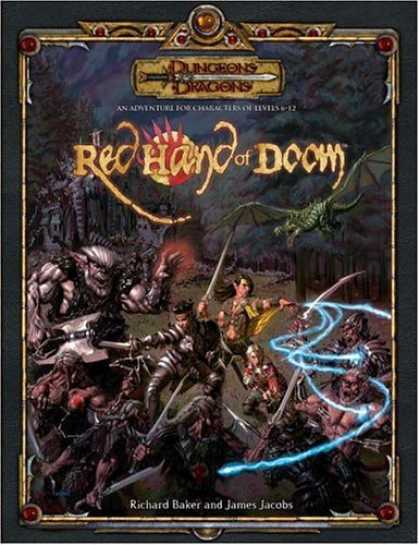 Bestselling Sci-Fi/ Fantasy (2006) - The Red Hand of Doom (D&D Accessory) by James Jacobs