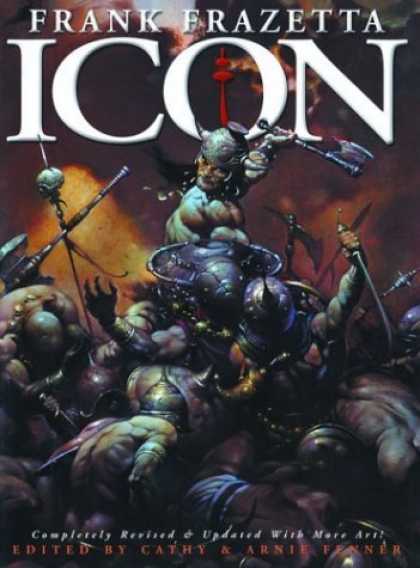 Bestselling Sci-Fi/ Fantasy (2006) - Icon: A Retrospective by the Grand Master of Fantastic Art by Frank Frazetta