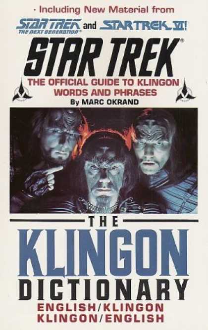 Bestselling Sci-Fi/ Fantasy (2006) - The Klingon Dictionary (Star Trek) by Marc Okrand