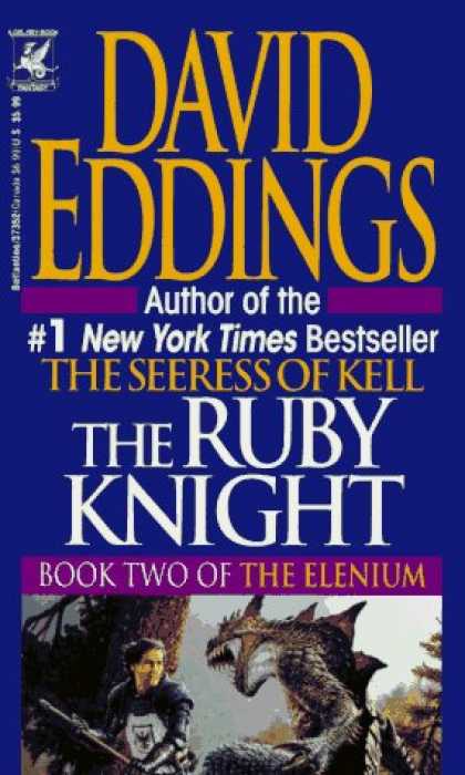 Bestselling Sci-Fi/ Fantasy (2006) - The Ruby Knight (Book Two of the Elenium) by David Eddings