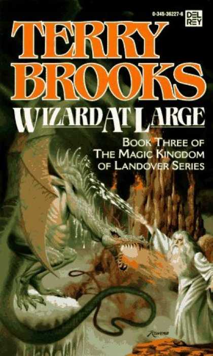 Bestselling Sci-Fi/ Fantasy (2006) - Wizard at Large (Magic Kingdom of Landover, Book 3) by Terry Brooks