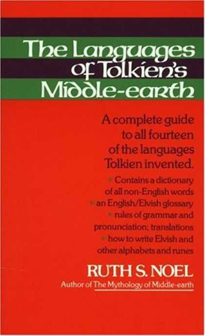 Bestselling Sci-Fi/ Fantasy (2006) - The Languages of Tolkien's Middle-Earth by Ruth S. Noel