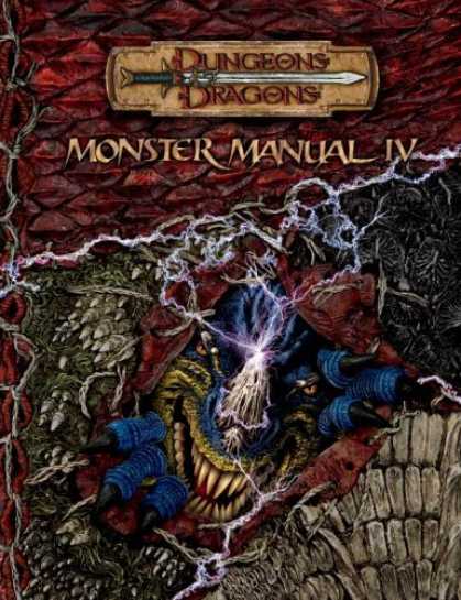 Bestselling Sci-Fi/ Fantasy (2006) - Monster Manual IV (Dungeons & Dragons Supplement) by Gwendolyn F.M. Kestrel