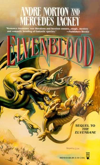 Bestselling Sci-Fi/ Fantasy (2006) - Elvenblood (Halfblood Chronicles) by Andre Norton
