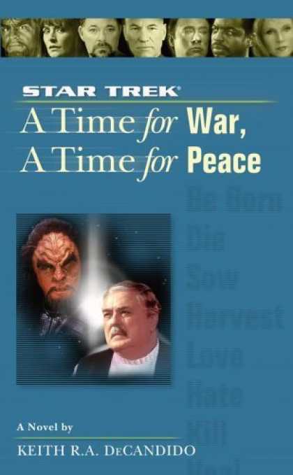 Bestselling Sci-Fi/ Fantasy (2006) - A Time for War, A Time for Peace (Star Trek, the Next Generation) by Keith R. A.