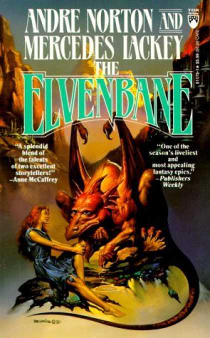 Bestselling Sci-Fi/ Fantasy (2006) - The Elvenbane (Halfblood Chronicles) by Andre Norton