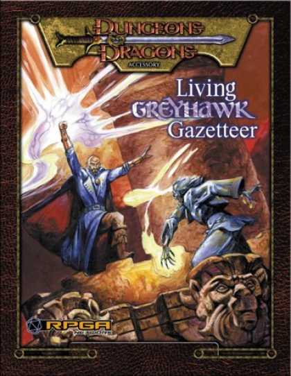 Bestselling Sci-Fi/ Fantasy (2006) - Living Greyhawk Gazetteer (Dungeons & Drangons: Living Greyhawk Campaign) by Eri