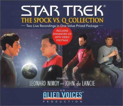 Bestselling Sci-Fi/ Fantasy (2006) - Star Trek: The Spock vs. Q Collection (Gift Set) by Alien voices