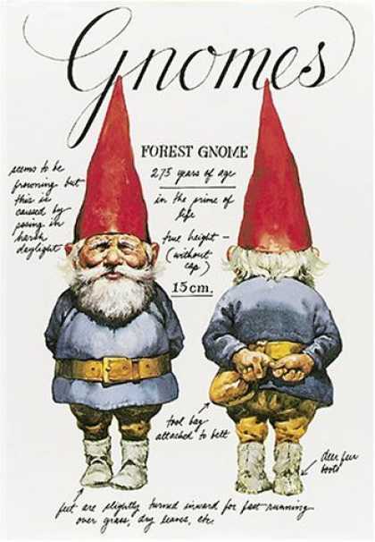Bestselling Sci-Fi/ Fantasy (2006) - Gnomes 30th Anniversary Edition by Rien Poortvliet