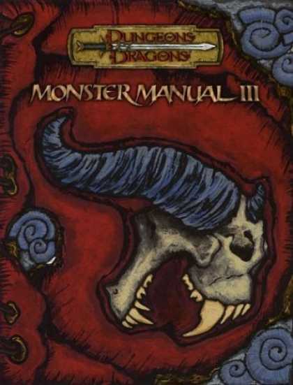 Bestselling Sci-Fi/ Fantasy (2006) - Monster Manual III (Dungeons & Dragons Supplement) by Wizards Of The Coast