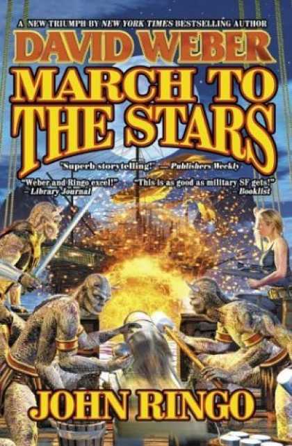 Bestselling Sci-Fi/ Fantasy (2006) - March to the Stars (Prince Roger Series, Book 3) by David Weber