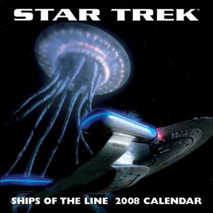 Bestselling Sci-Fi/ Fantasy (2007) - STAR TREK SHIPS OF THE LINE 2008 WALL CALENDAR by LLC Andrews McMeel Publishing