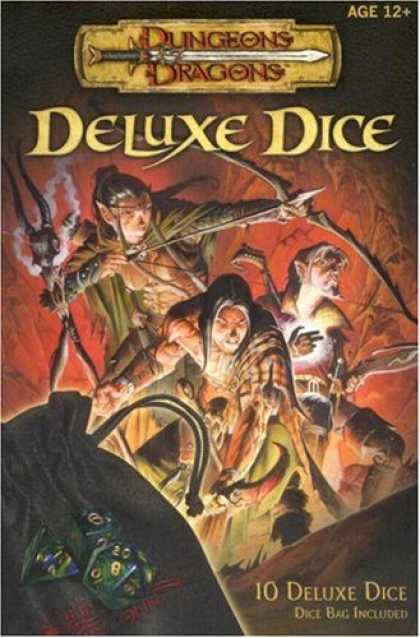 Bestselling Sci-Fi/ Fantasy (2007) - Dungeons & Dragons Deluxe Dice (D&D Accessory) by Wizards Team