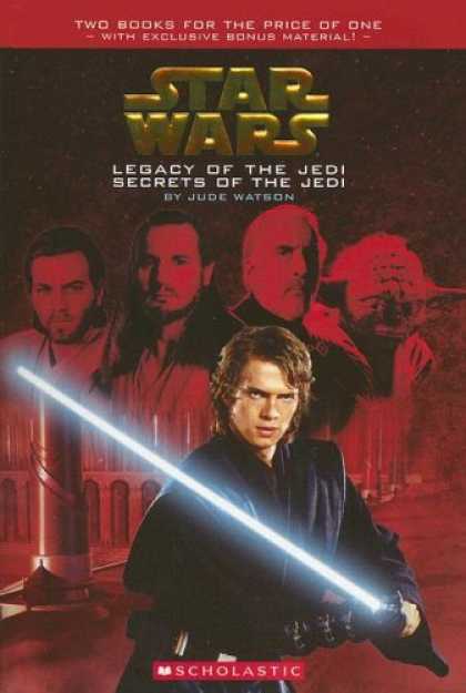 Bestselling Sci-Fi/ Fantasy (2007) - Legacy of the Jedi / Secrets of the Jedi (Star Wars) by Jude Watson