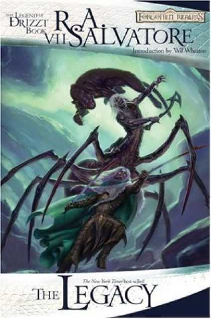Bestselling Sci-Fi/ Fantasy (2007) - The Legacy (Forgotten Realms: The Legend of Drizzt, Book VII) by R.A. Salvatore