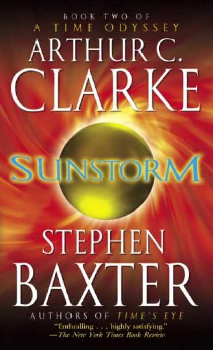 Bestselling Sci-Fi/ Fantasy (2007) - Sunstorm (A Time Odyssey) by Arthur C. Clarke