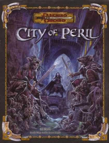 Bestselling Sci-Fi/ Fantasy (2007) - City of Peril (Dungeons & Dragons Accessory) by Wizards Team