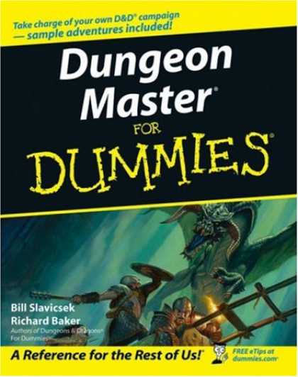 Bestselling Sci-Fi/ Fantasy (2007) - Dungeon Master For Dummies (for the Dungeons & Dragons Roleplaying Game) by Bill