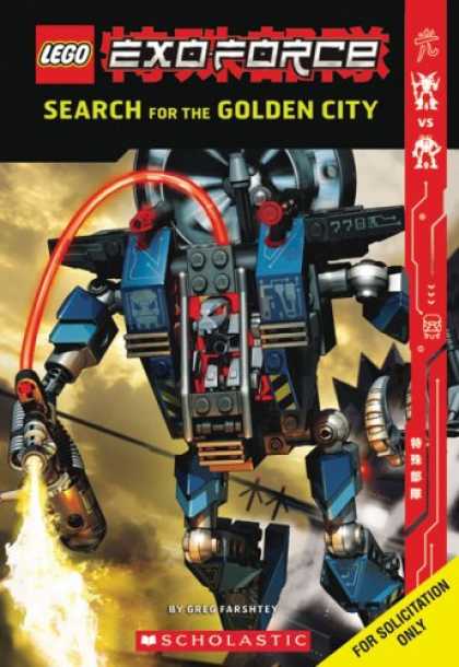 Bestselling Sci-Fi/ Fantasy (2007) - Exo-force: Search For The Golden City (Lego) by Greg Farshtey