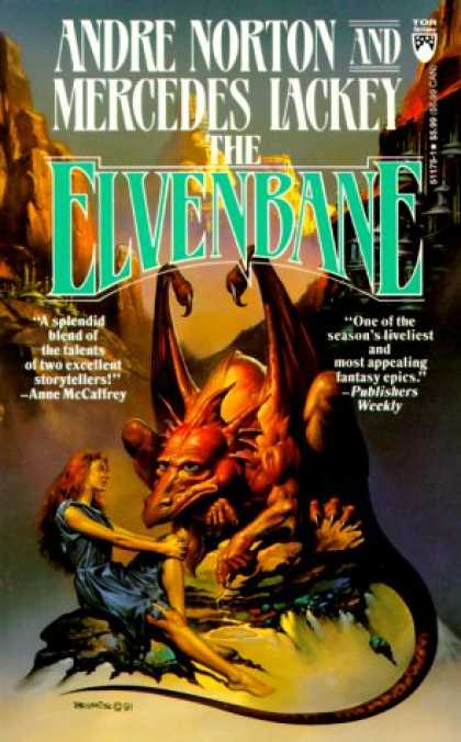 Bestselling Sci-Fi/ Fantasy (2007) - Elvenbane (Halfblood Chronicles) by Andre Norton