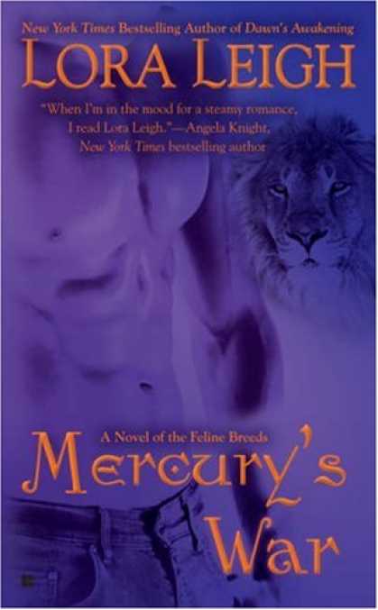 Bestselling Sci-Fi/ Fantasy (2008) - Mercury's War (Breeds, Book 16) by Lora Leigh