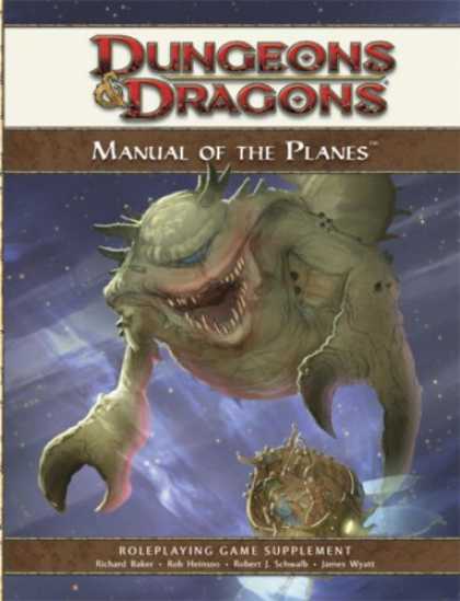 Bestselling Sci-Fi/ Fantasy (2008) - Manual of the Planes: A 4th Edition D&D Supplement (D&D Rules Expansion) by Wiza