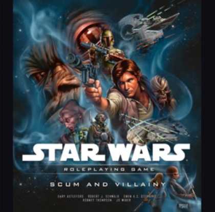 Bestselling Sci-Fi/ Fantasy (2008) - Star Wars: Scum and Villainy: A Star Wars Roleplaying Game Supplement by Wizards