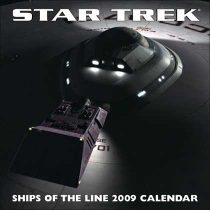 Bestselling Sci-Fi/ Fantasy (2008) - Star Trek: Ships of the Line: 2009 Wall Calendar by LLC Andrews McMeel Publishin