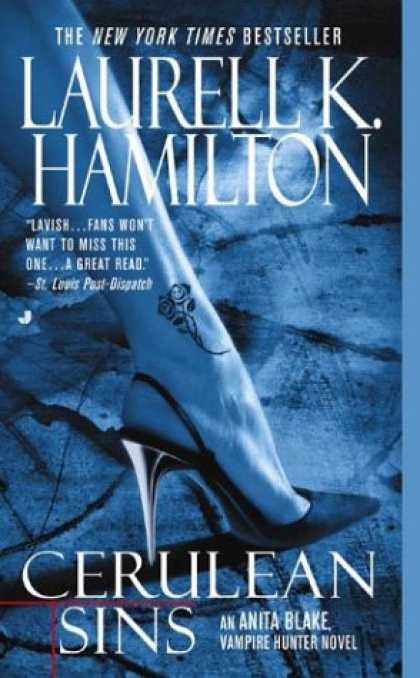 Bestselling Sci-Fi/ Fantasy (2008) - Cerulean Sins (Anita Blake, Vampire Hunter, Book 11) by Laurell K. Hamilton