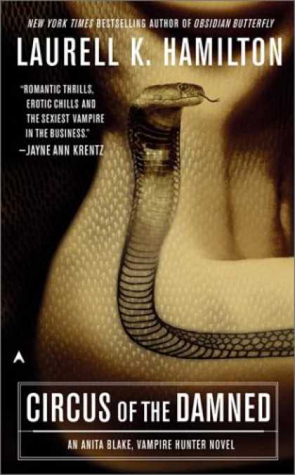 Bestselling Sci-Fi/ Fantasy (2008) - Circus of the Damned (Anita Blake, Vampire Hunter, Book 3) by Laurell K. Hamilto