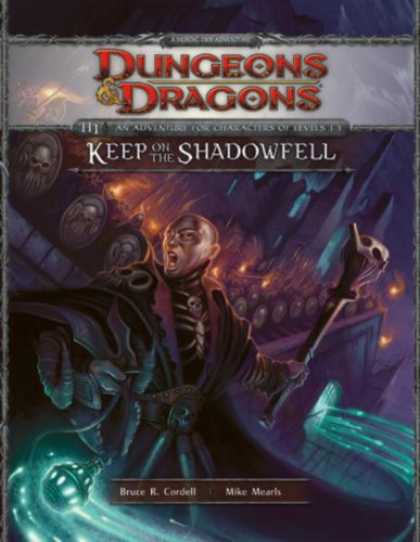Bestselling Sci-Fi/ Fantasy (2008) - Keep on the Shadowfell (Dungeons & Dragons, Adventure H1) by Bruce Cordell