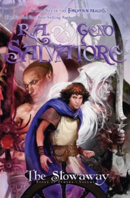 Bestselling Sci-Fi/ Fantasy (2008) - The Stowaway: Stone of Tymora, Book I by R.A. Salvatore