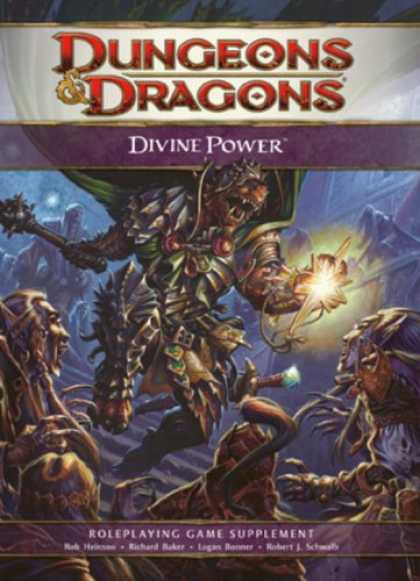 Bestselling Sci-Fi/ Fantasy (2008) - Divine Power: A 4th Edition D&D Supplement by Wizards RPG Team