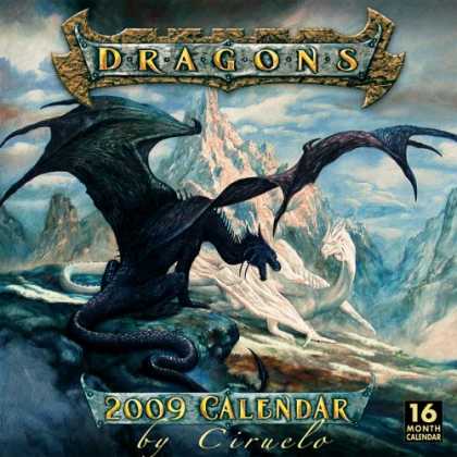 Bestselling Sci-Fi/ Fantasy (2008) - Dragons by Ciruelo 2009 Wall Calendar (Calendar) by Ciruelo Cabral