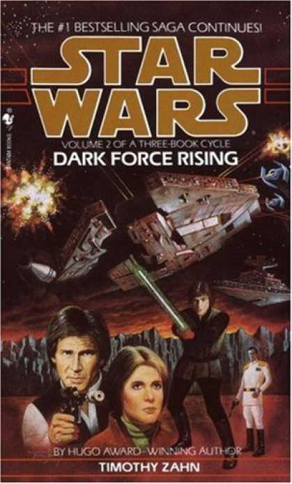 Bestselling Sci-Fi/ Fantasy (2008) - Dark Force Rising (Star Wars: The Thrawn Trilogy, Book 2) by Timothy Zahn