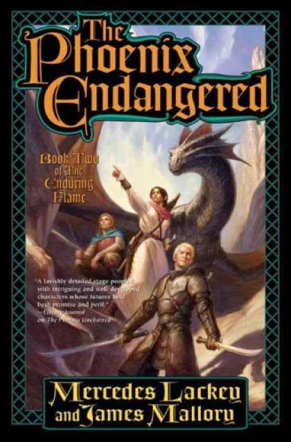 Bestselling Sci-Fi/ Fantasy (2008) - The Phoenix Endangered: Book Two of The Enduring Flame by Mercedes Lackey