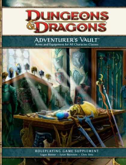 Bestselling Sci-Fi/ Fantasy (2008) - Adventurer's Vault: A 4th Edition D&D Supplement by Logan Bonner