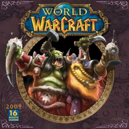 Bestselling Sci-Fi/ Fantasy (2008) - World of Warcraft 2009 Wall Calendar (Calendar) by Blizzard Entertainment